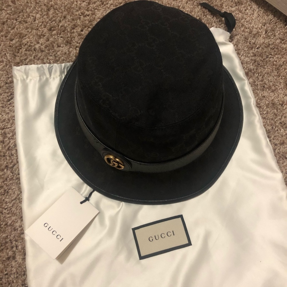 Gucci Monogram Bucket Hat